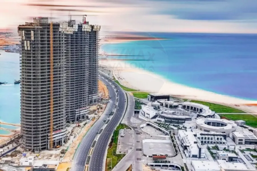 شقة للبيع 182 م العلمين  الجديدة (ابراج سيتى ايدج )