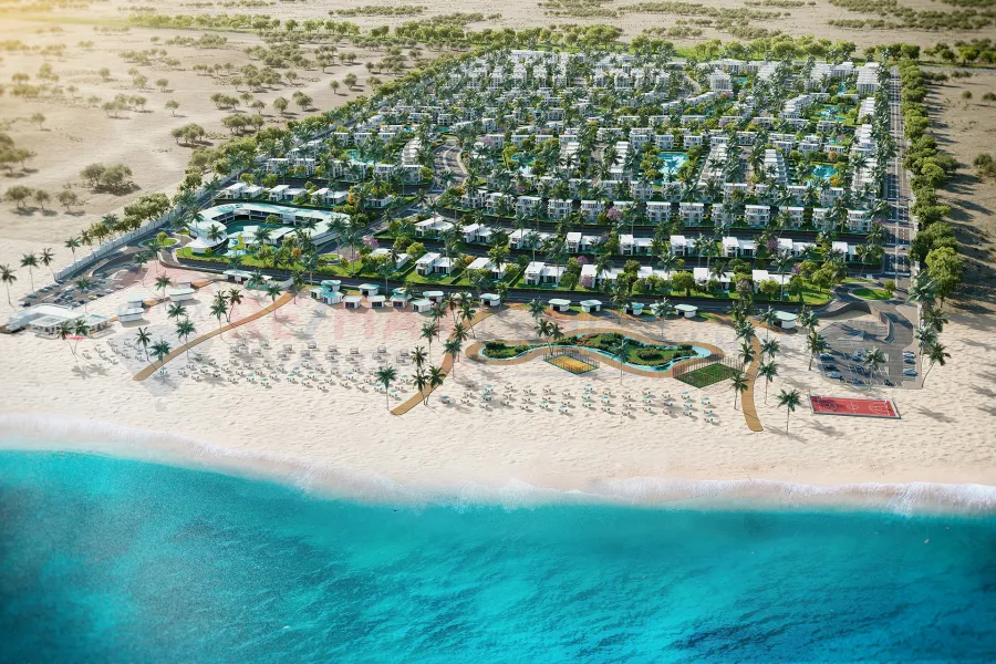 Twin house villa for sale Ras El Hekma ( Marseille Beach 5 ) North Coast 300 m