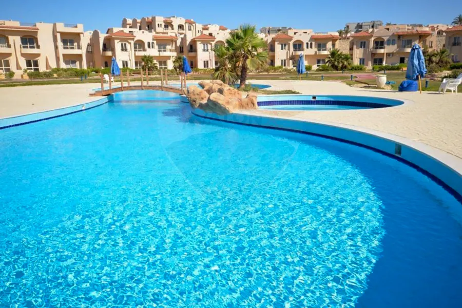 Ground chalet with garden for sale (Coral Hills - Ras El Hekma) 127 m + 60 m garden