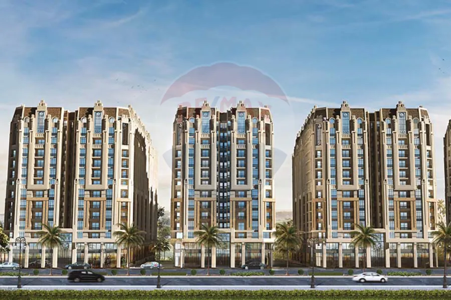 شقة للبيع 164 م سموحة (كمباوند سموحة فالوري - واجهة مباشرة شارع النقل والهندسة)