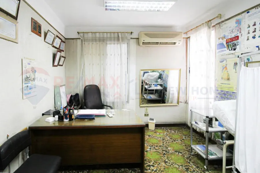Furnished clinic for rent 40 m Sporting (Port Said Street)