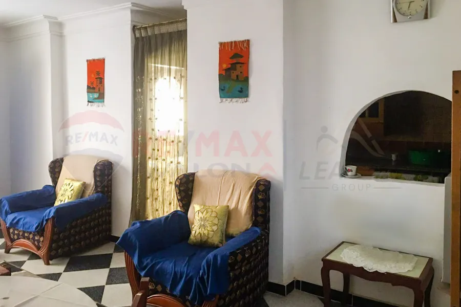 Furnished apartment for rent 110 m Miami (Al-Qaed Asrab St.)