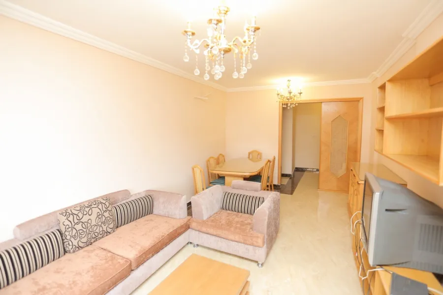 furniched Apartment For rent 130 m Smouha (Green towers)