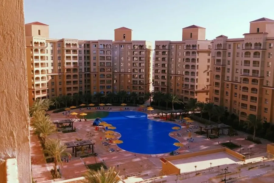 شاليه للبيع (أكوا فيو - الكيلو 91) 105 م