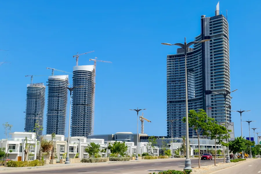Studio for sale 71 m The Alamein Iconic Towers (The Gate 5)
