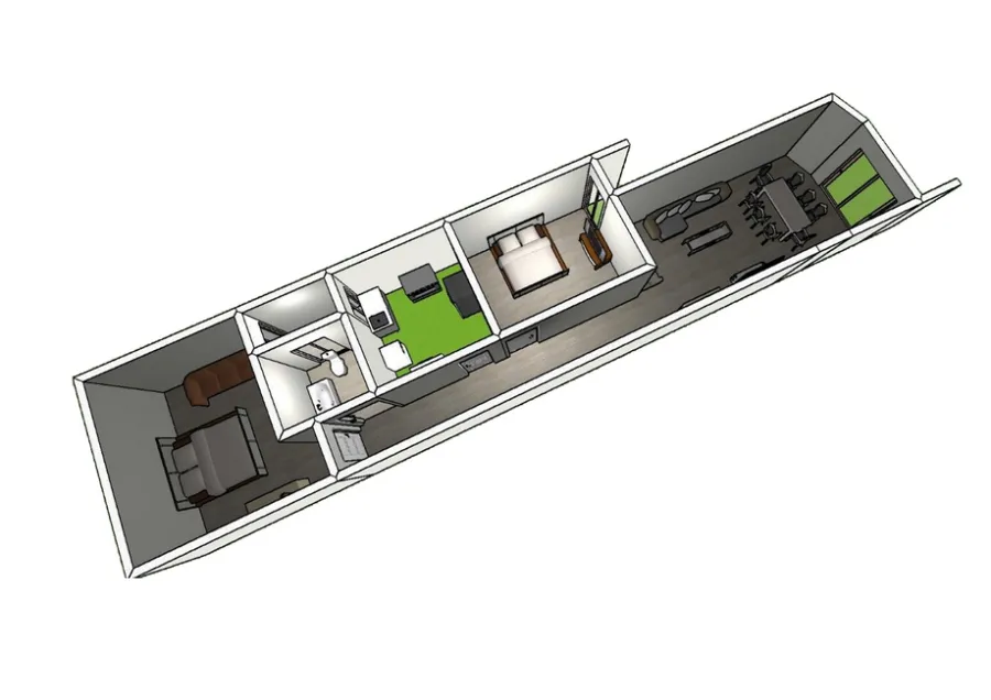 شقة للبيع 82م السيوف (ش مصطفي كامل - خطوات من كارفور و أرض المعارض) نصف تشطيب
