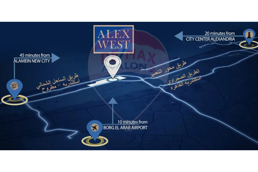 Villa for sale 500 m Alexwest (Saint Catherine Phase)