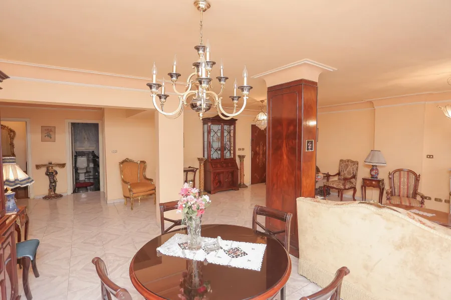 Furnished Apartment for rent 220m Mostafa Kamel (Abo Qir St.)