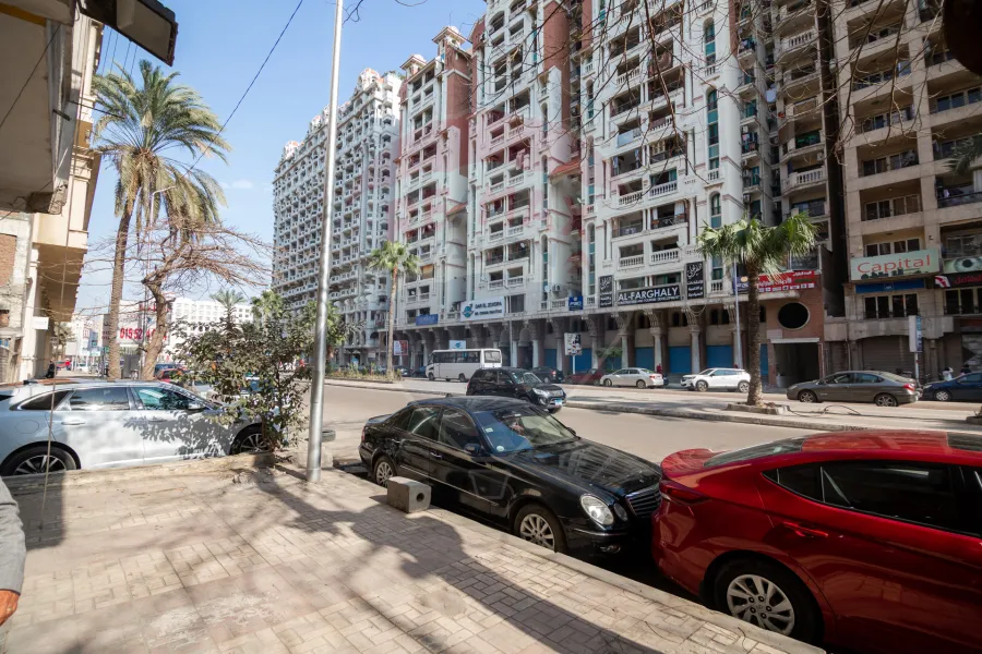 Shop for rent 70 m Smouha (Fawzy Moaz Main Street)