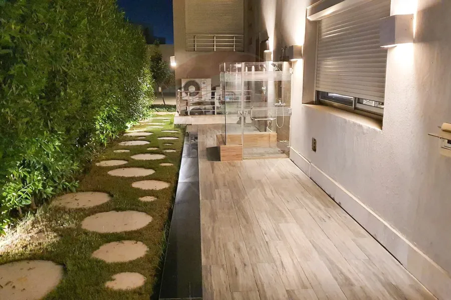 سنيور جاردن شاليه للبيع الساحل (هاسيندا باي -صف أول جولف) 440 م