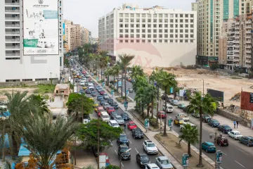 شقه للبيع 248 م سموحة (شارع فوزي معاذ الرئيسى)