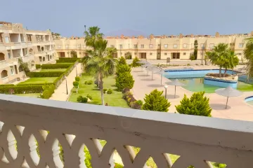 شاليه مفروش للايجار 160 م + 160 م روف الساحل الشمالى (مارسيليا بيتش 2)