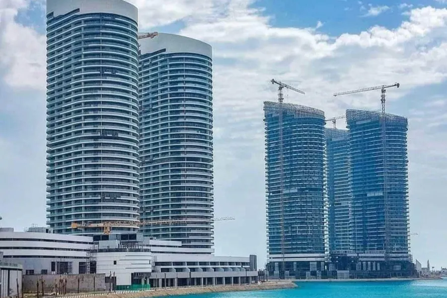 شقة للبيع (أبراج The Gate)العلمين الجديدة 84 م