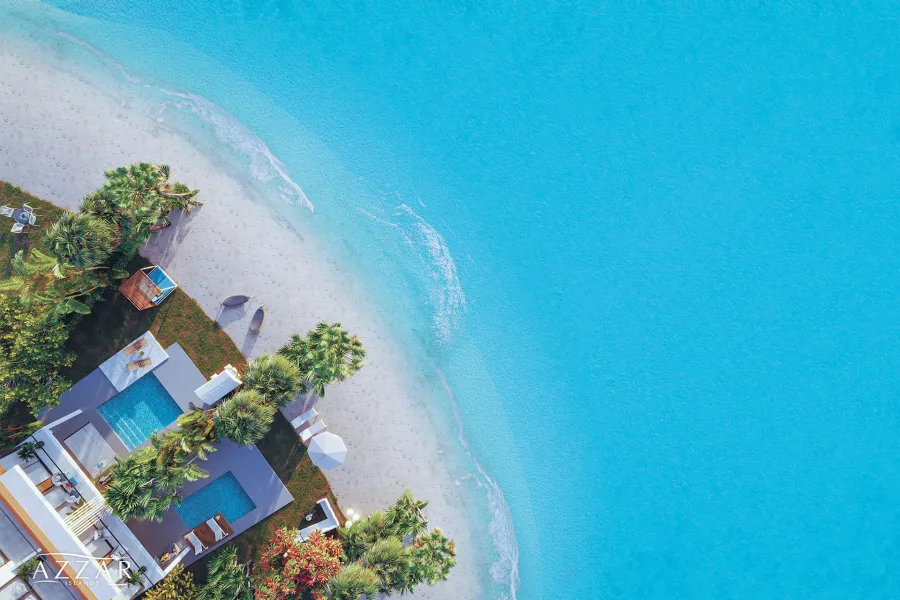 فيلا للبيع (ازار ايلاند - رأس الحكمة) 105 م