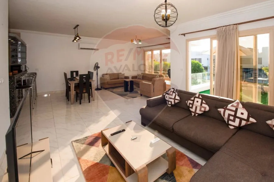 شاليه دوبلكس + رووف للبيع (هاسيندا باي) 235 م