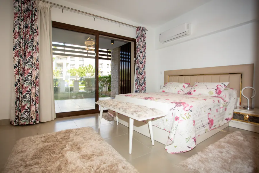 شاليه ارضي بحديقة دابل فيو للبيع 345 م مراسي (مارينا 1)