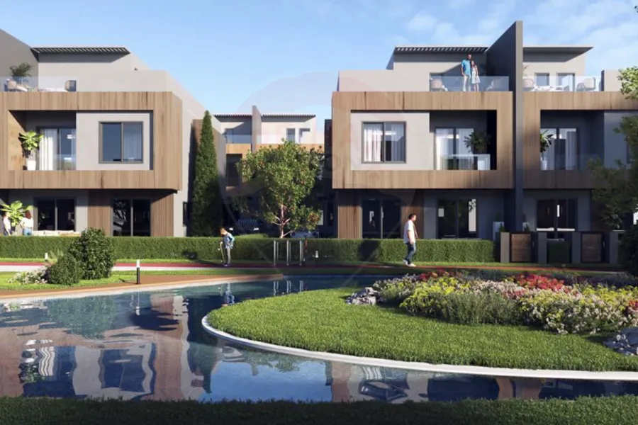 villa town house for sale 210m october (Compound West woods Sun Capital)