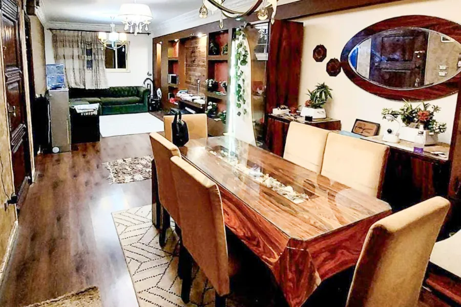 شقة للبيع 125 م صافي الابراهيميه (خطوات من ش ابو قير)