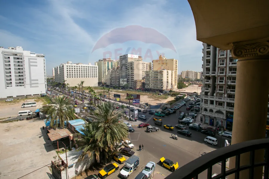 شقة للبيع 248 م سموحة ( ش فوزي معاذ رئيسي - برج اللوتس