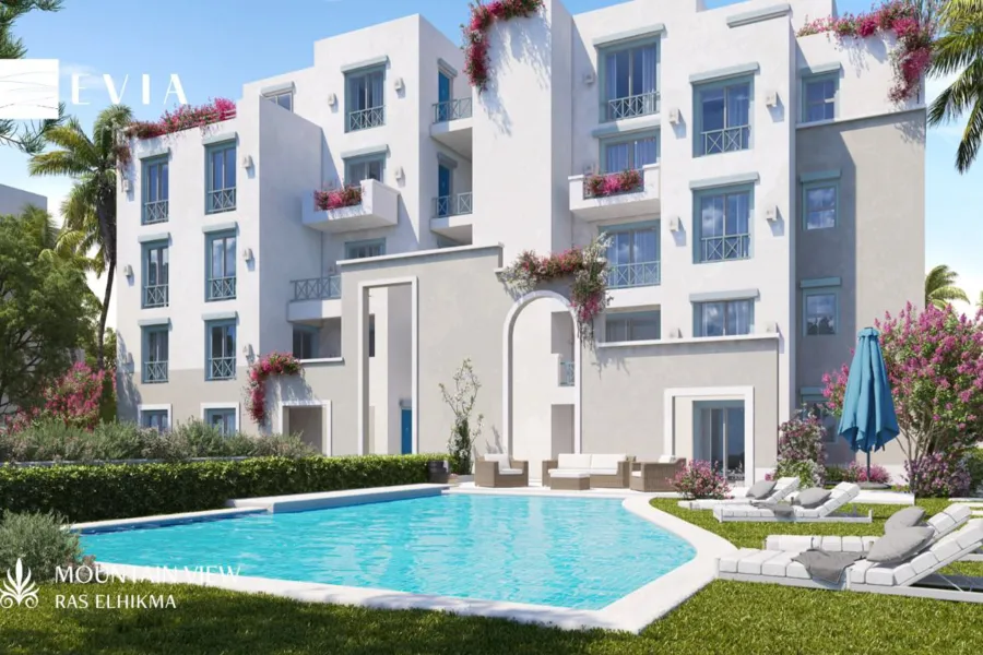 Townhouse villa for sale on the coast (Ras El Hekma - Mountain View)