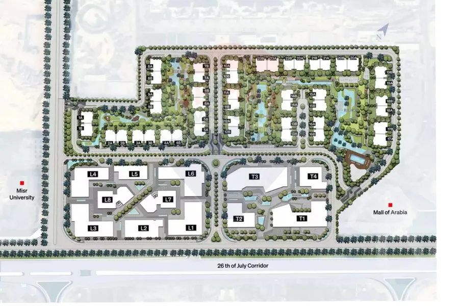 Apartment for sale 145 m October (Ever West Compound)