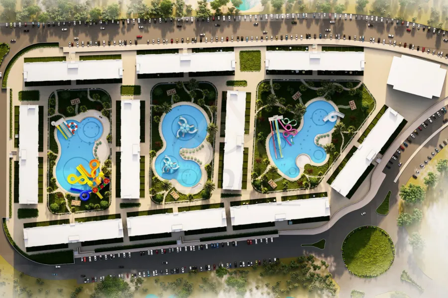 شاليه للبيع (بورتو ووك - بورتو جولف) 60 م