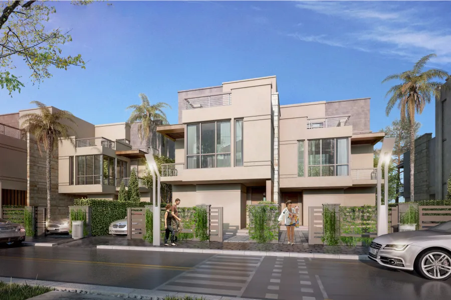 Twin House Villa for sale (Marina 8 - El Alamein) 319 m