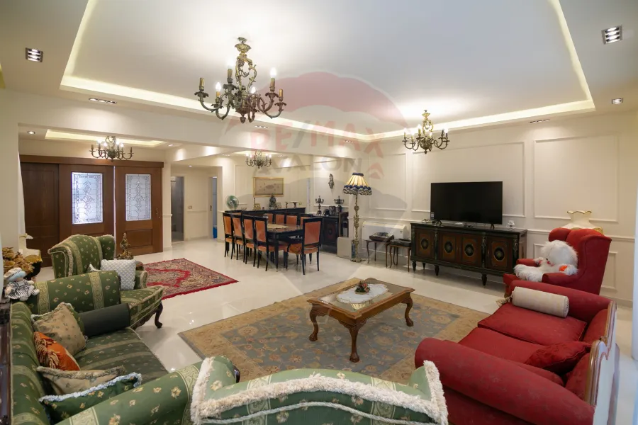 Furnished villa for rent Al-King Mariout (Carrefour Road in front of King Ranch) 1,500 m