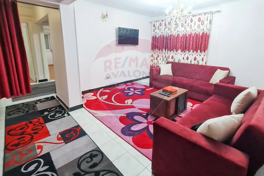 شقة للايجار 110 م سموحة (تعاونيات سموحة)