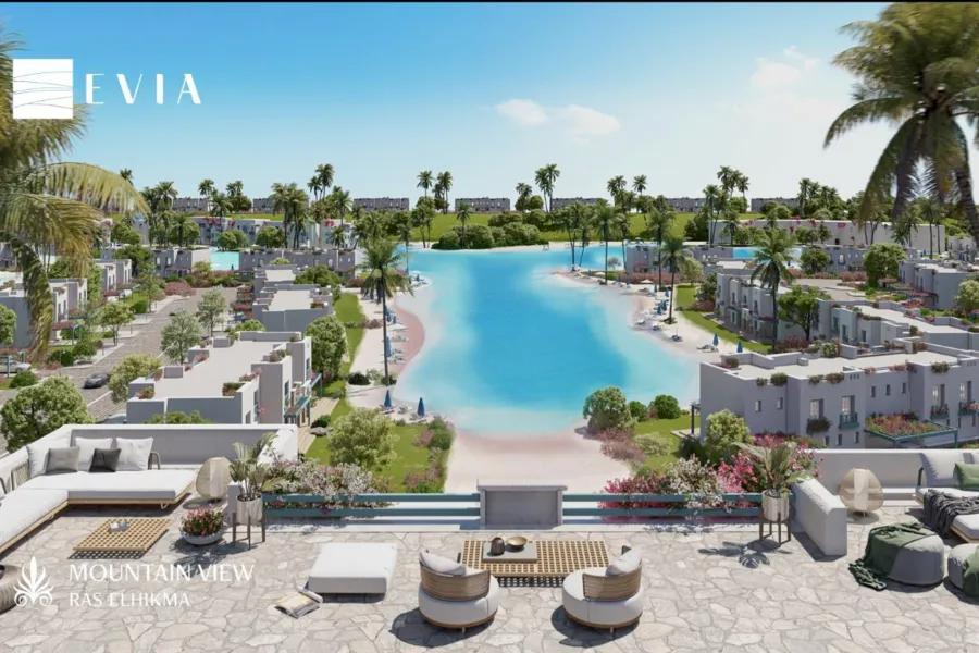 Townhouse villa for sale on the coast (Ras El Hekma - Mountain View)