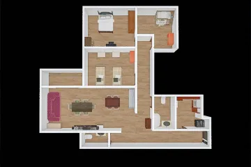 شقة للبيع 130 م سموحة الجديدة ( عمارات سموحة اليجانس )