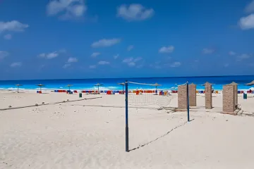 شاليه أرضي بجاردن للبيع (قرية المعمورة) 300 م