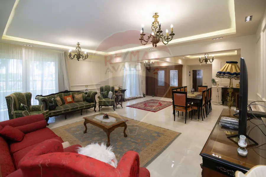Furnished villa for rent Al-King Mariout (Carrefour Road in front of King Ranch) 1,500 m