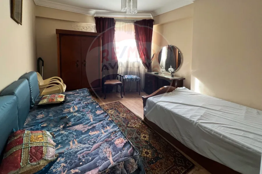 Furnished apartment for rent 180 m Smouha (Albert Al Awal St)