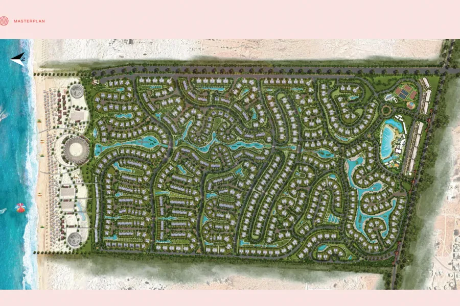 شاليه ارضي بحديقة للبيع الساحل (سيزن) 110 م + 140 م  حديقة