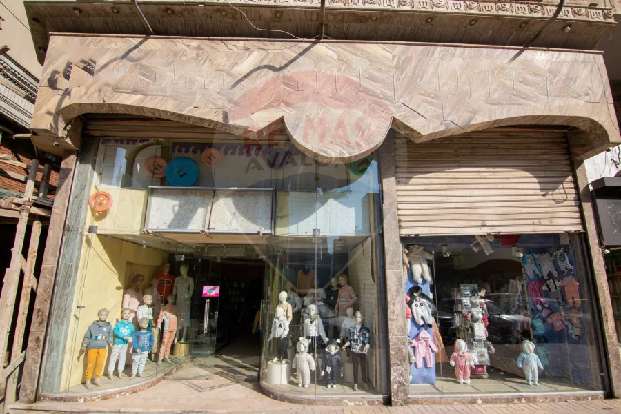 Shop + Mezzan for rent 170 m Smouha (beside Zahran Mall)