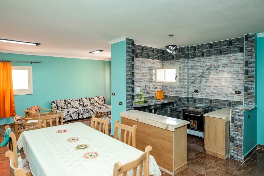 Furnished Apartment For Rent 120m El-Mamoura Beach (El-Nasr St. - Block 8)