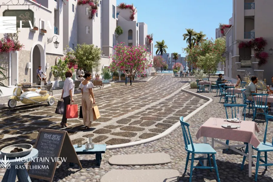 Townhouse villa for sale on the coast (Ras El Hekma - Mountain View)