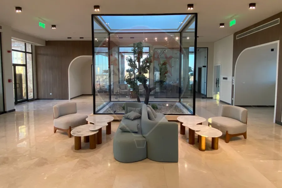 شاليه أرضي بجاردن للبيع (كون - رأس الحكمة) 73 م