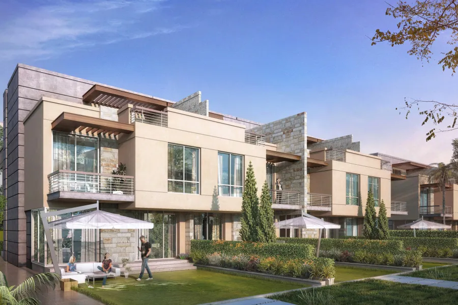 Twin House Villa for sale (Marina 8 - El Alamein) 319 m