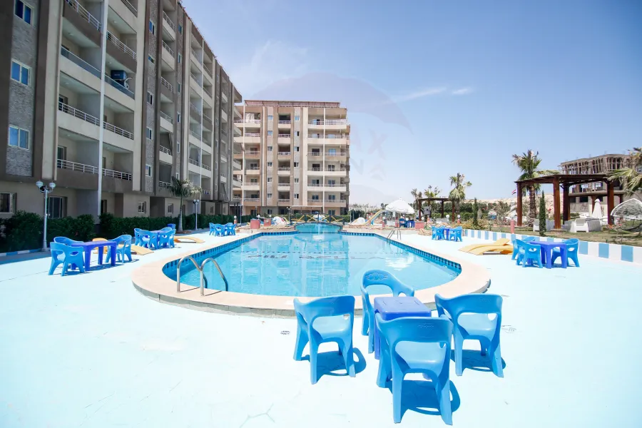 شاليه مفروش للإيجار 65 م الساحل الشمالى (قرية بيو بيلا)