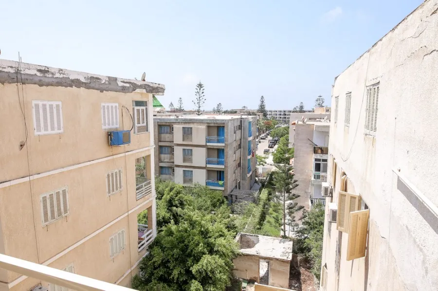 Furnished Apartment For Rent 120m El-Mamoura Beach (El-Nasr St. - Block 8)