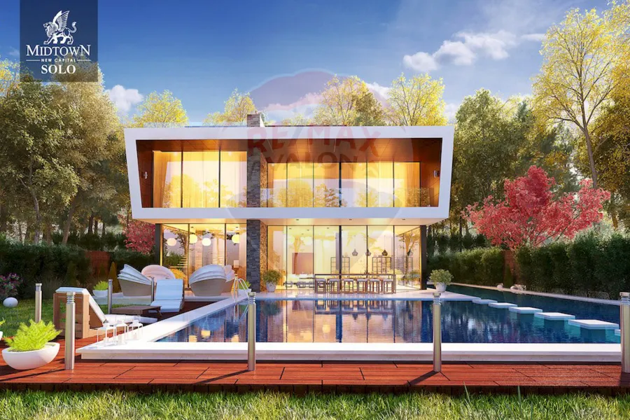 فيلا للبيع 800 م العاصمة الإدارية (ميدتاون سولو)