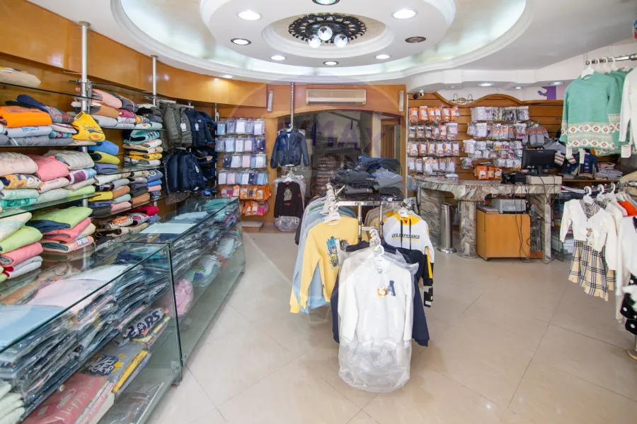Shop + Mezzan for rent 170 m Smouha (beside Zahran Mall)