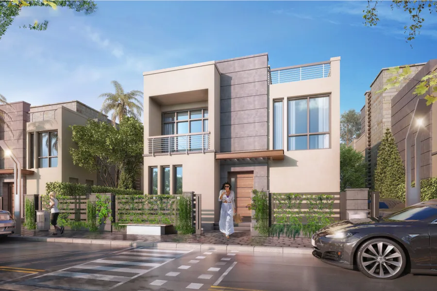 Twin House Villa for sale (Marina 8 - El Alamein) 319 m