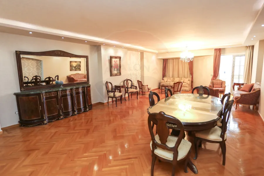 شقة دوبلكس للإيجار256 م سموحة (خطوات من فوزى معاذ ) - عمارة براند