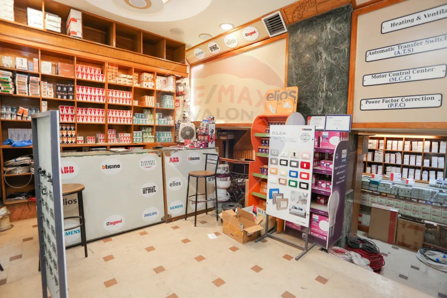 Shop for sale 52 m shop + 15 m storage Al-Ibrahmia (Port Said st.)
