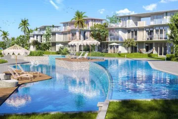 شاليه ارضي بجاردن للبيع (مارسيليا بيتش 5) 90 م