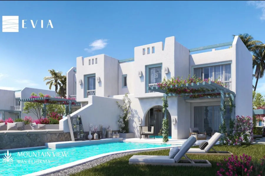 Townhouse villa for sale on the coast (Ras El Hekma - Mountain View)