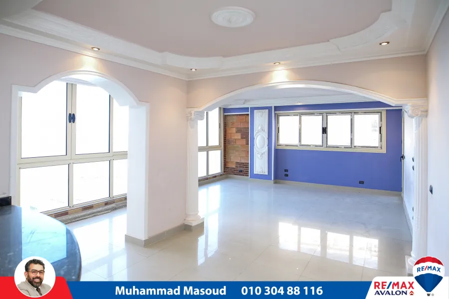 Apartment For Sale 128m El-Mandara (Direclty On Quornish)